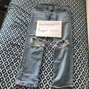 Levi’s Ripped Jeans